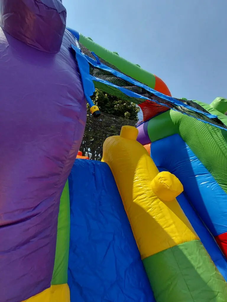 Obstacle Course with Waterslide Rental