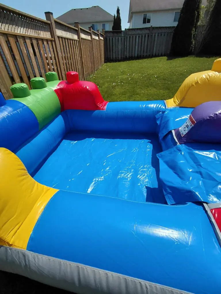 Obstacle Course with Waterslide Rental