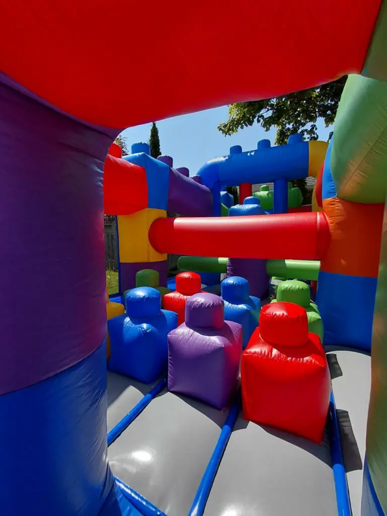 Obstacle Course with Waterslide Rental