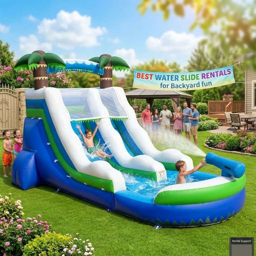 Best Water Slide Rentals for Backyard Fun