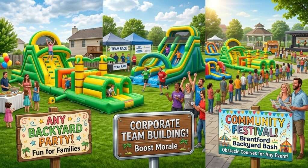Obstacle Course Inflatables for Any Event