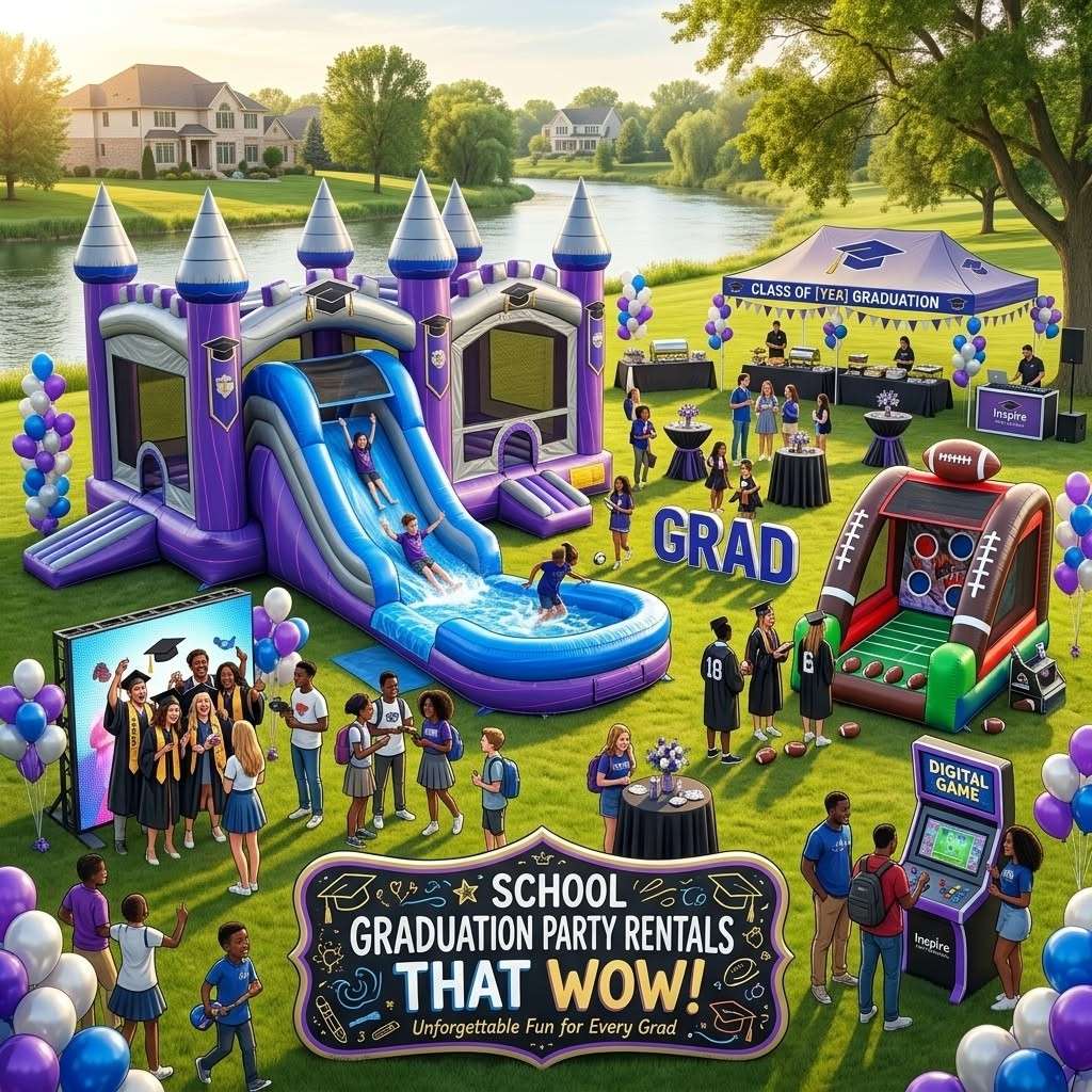 School Graduation Party Rentals That Wow