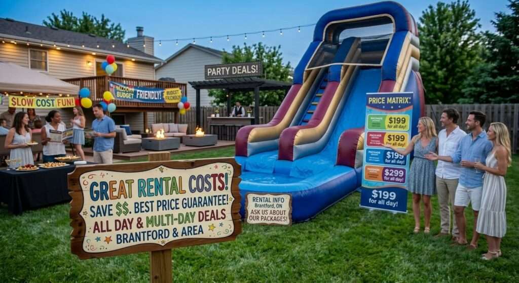 Water Slide Rentals Cost in Ontario