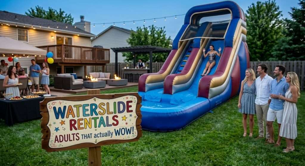 Waterslide Rentals for Adults That Actually Wow