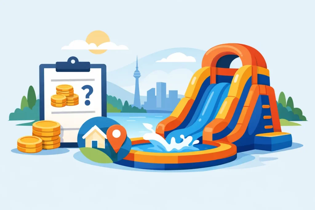 How Much Is a Waterslide Rental in Ontario?