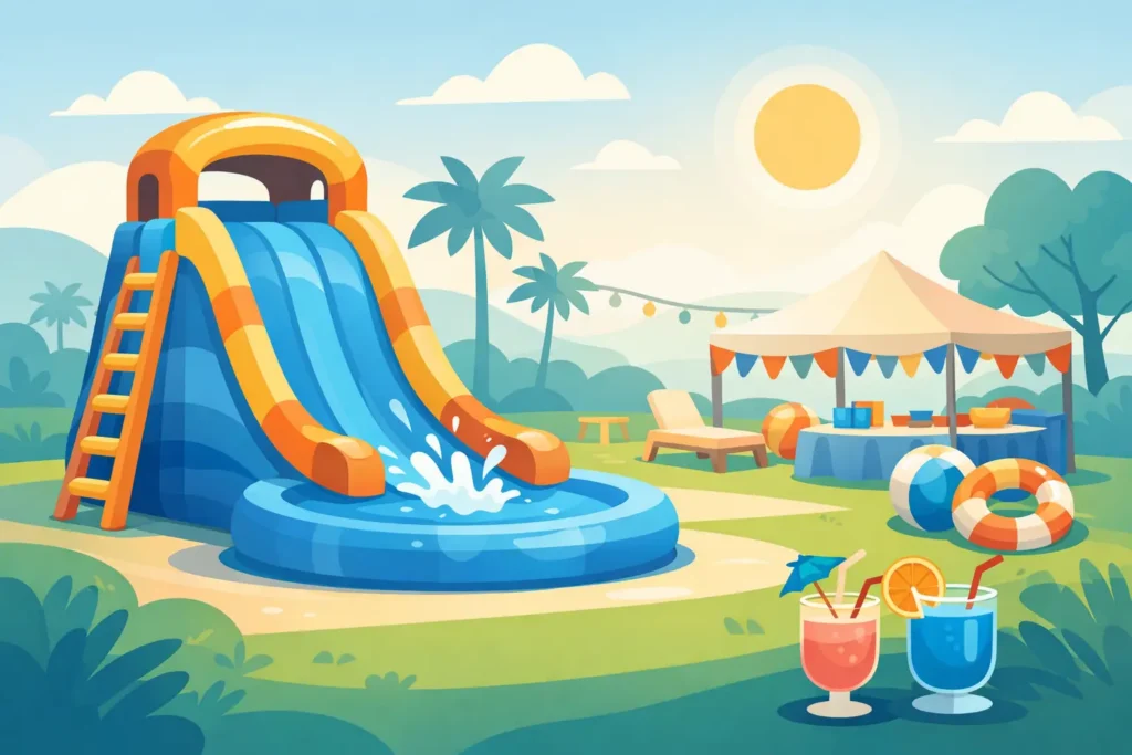 How to Choose a Waterslide Rental for Your Party