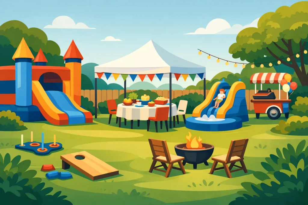 Party Rentals Near Me for Better Backyard Fun
