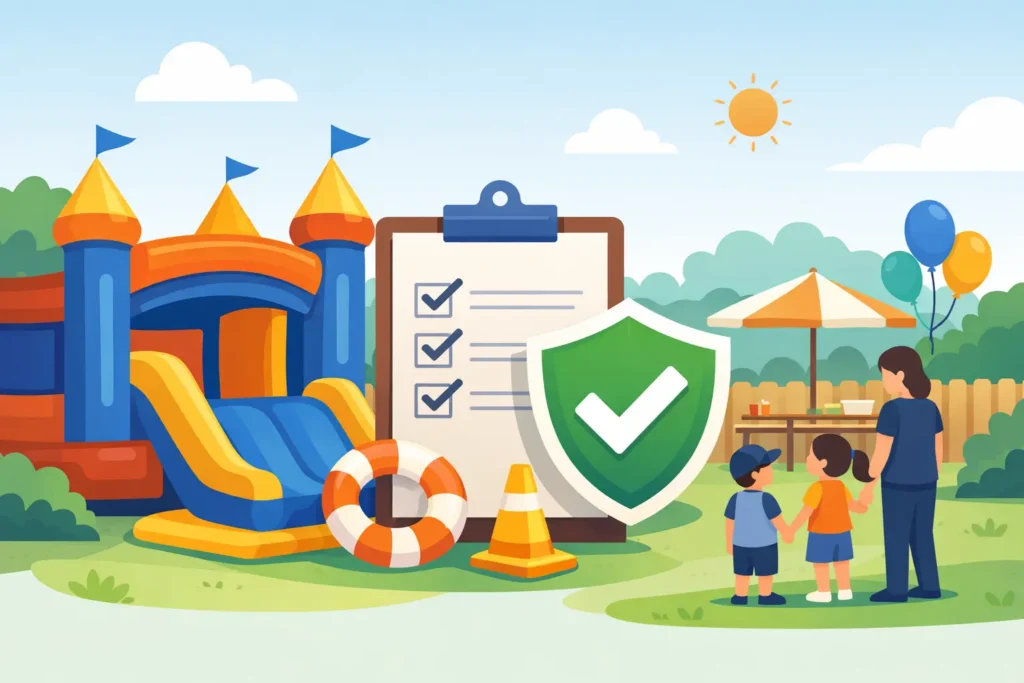 Backyard Inflatable Safety Checklist for Parties