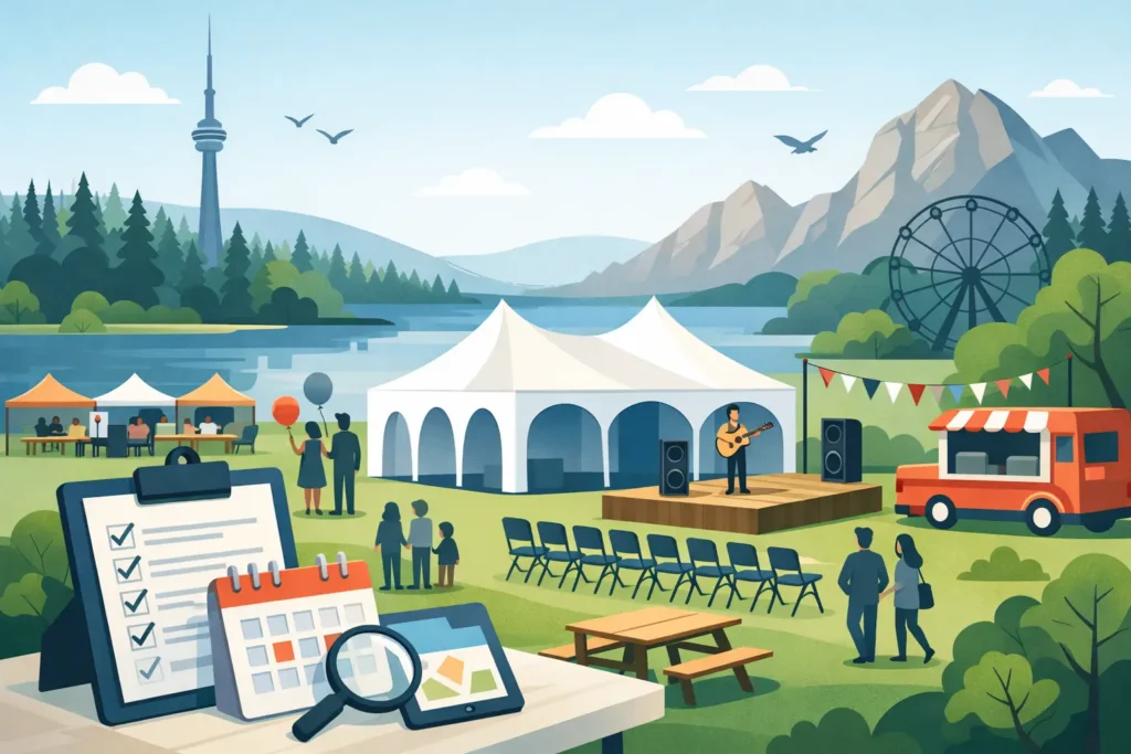 Community Event Rental Planning Guide for Ontario