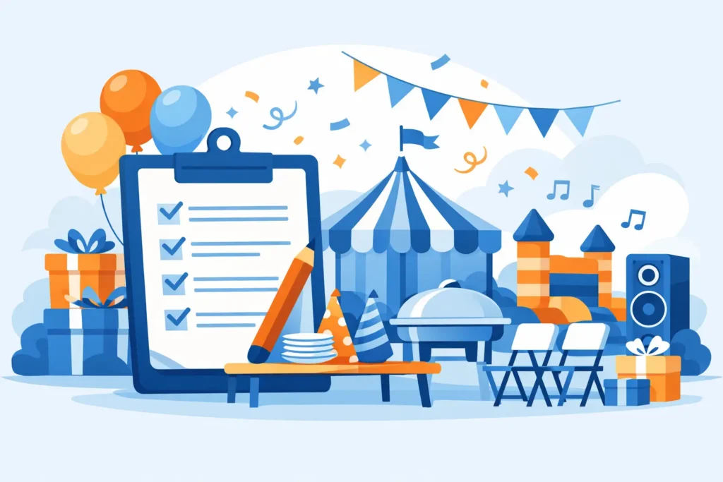 Party Rental Checklist for Stress-Free Fun