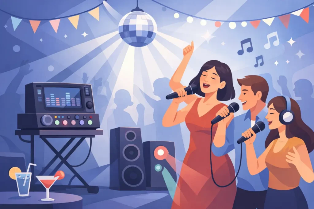 Karaoke Machine Party Rental That Gets Guests Singing